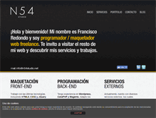 Tablet Screenshot of n54studio.net